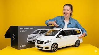 Unboxing the Luxury! 🚐 Mercedes-Benz V-Class Scale Model