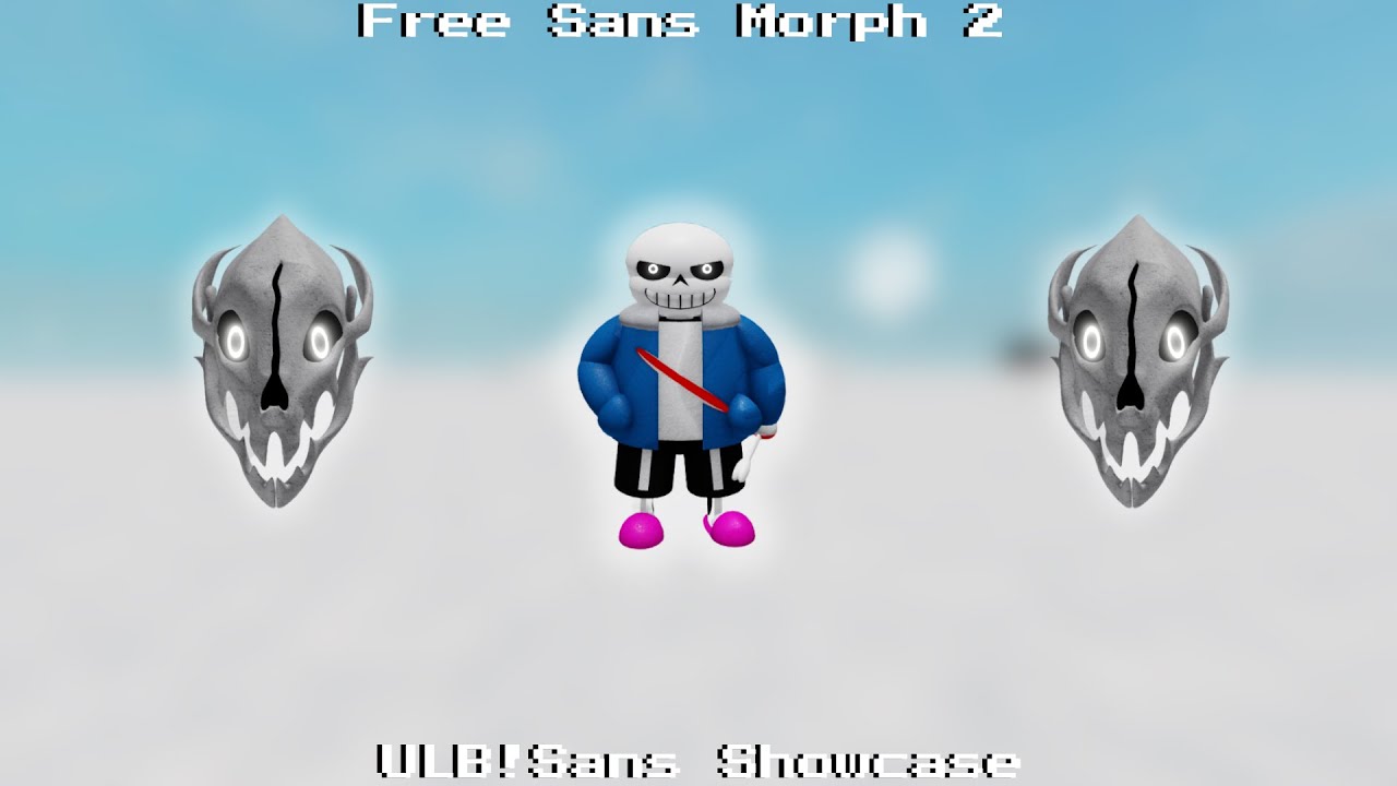 Free Sans Morph 2 | ULB!Sans Showcase | [Roblox]