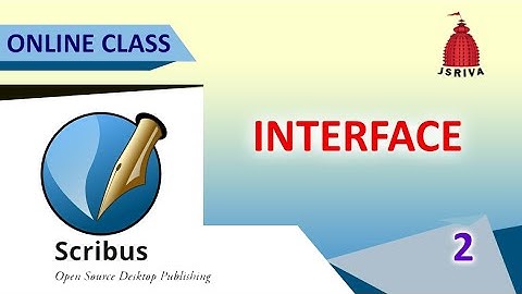 Scribus 2 - Interface