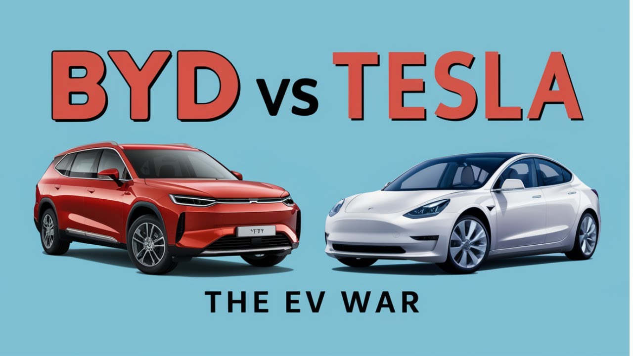 BYD vs Tesla The Epic Electric Car Showdown - YouTube