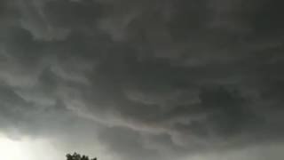 Cloud formations in Macomb County