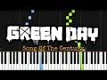 Song of the century - Green Day (Piano Tutorial) | 21st Century Breakdown