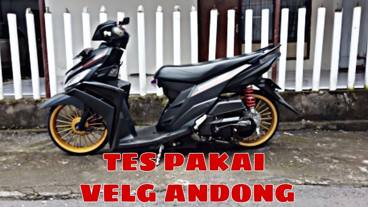 MIO CEPER GANTI VELG TYPE ANDONG YouTube