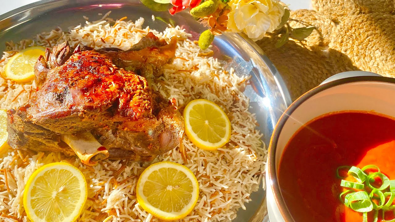 Lamb leg roast recipe وصفة فخذ الخروف YouTube