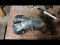 How to make Gothic style gauntlets. Roughing the knuckles. Part III