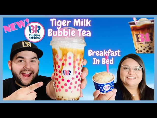 Baskin-Robbins Brings Layers of Sweet & Bubbly Flavor to the Menu This  Spring with New Tiger Milk Bubble Tea, Available Nationwide