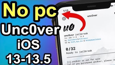 Ios 13.5 Jailbreak Updates:no computer,ios 13.5.1 & Update Unc0ver!