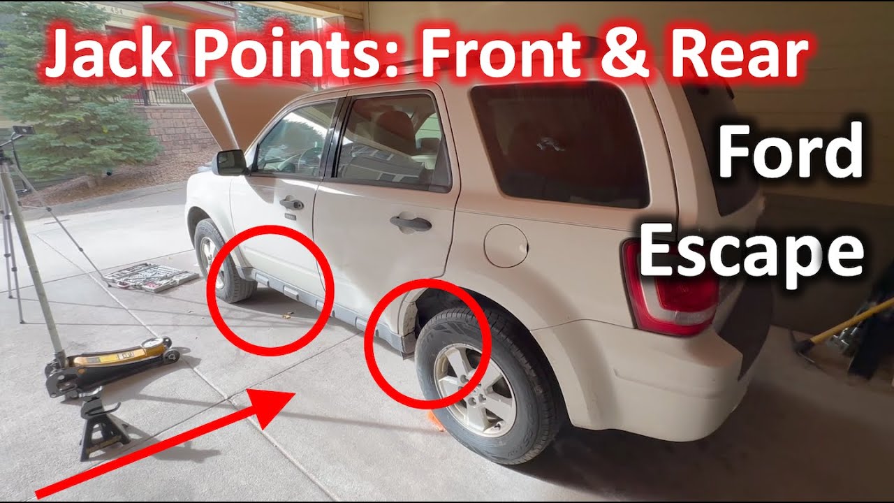 Jack Points / Lift Points on Ford Escape | The DIY Guide | Ep 350 - YouTube