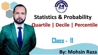 STA301 Short Lecture - 11 | VU Short Lecture | Quartile , Deciles , Percentiles in (Urdu / Hindi)