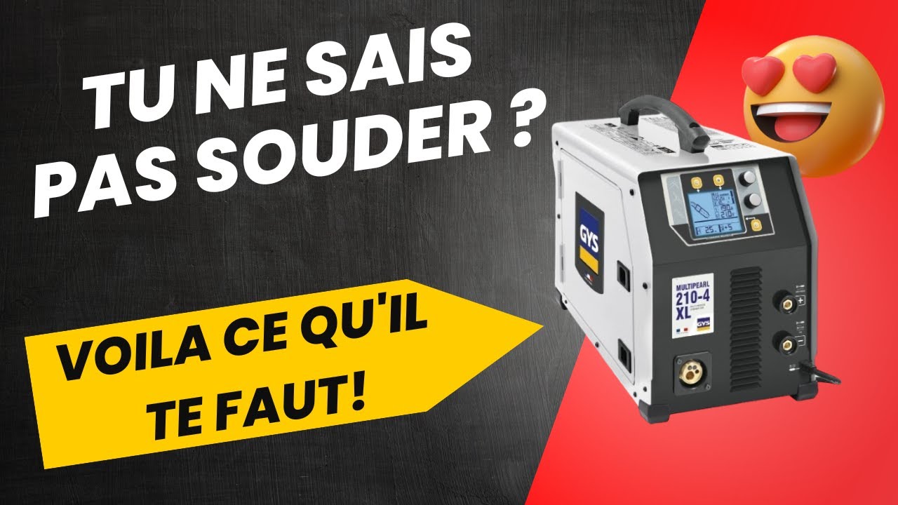 Poste à souder MULTIPEARL 210-4XL - qualité professionnelle