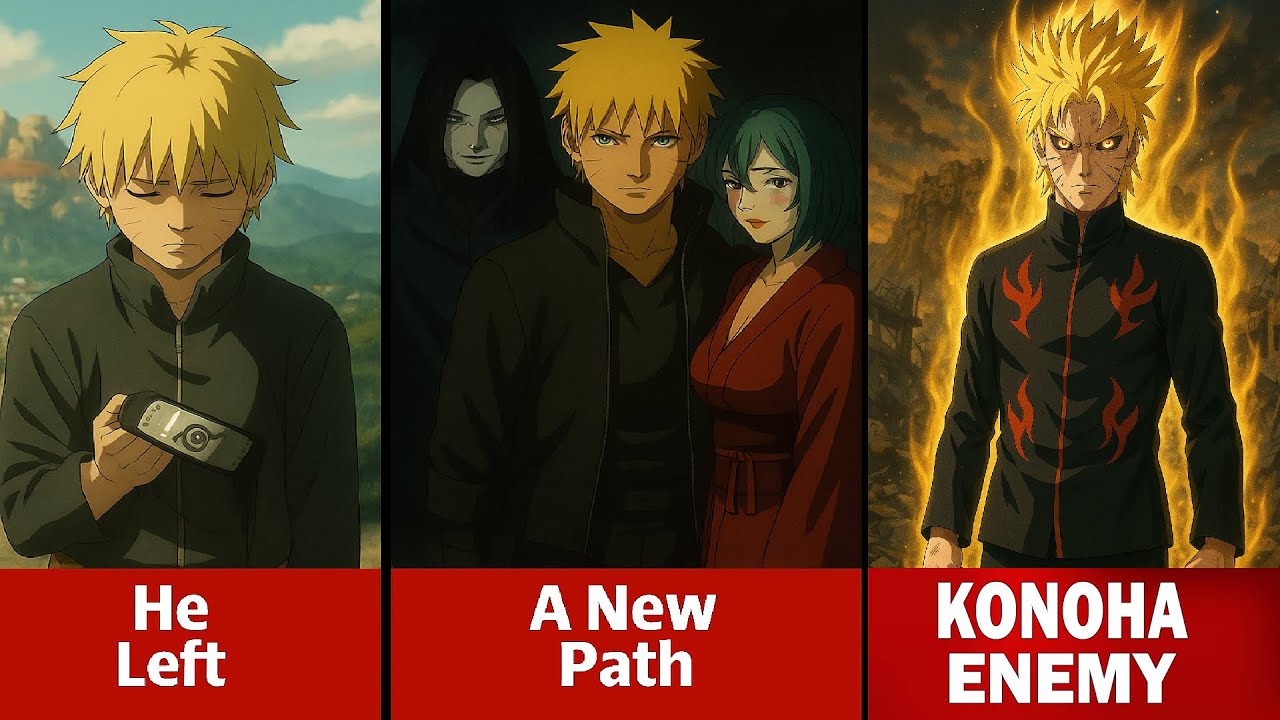 What If Naruto Gave Up on Konoha 💔🔥 | AU