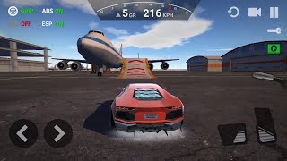 ULTIMATE CAR DRIVING SIMULATOR| Lamborghini Aventador |FREE MODE |Android HD screenshot 5