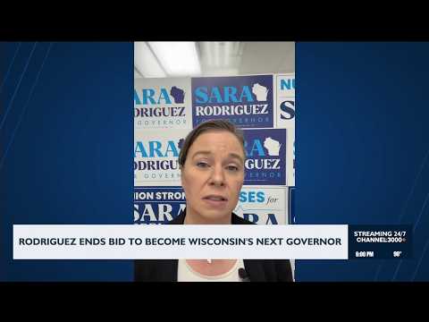 Rodriguez ends bid to become Wisconsin's next governor