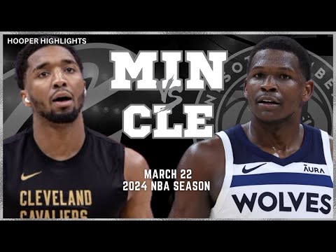 Cleveland Cavaliers vs Minnesota Timberwolves Full Game Highlights | Mar 22 | 2024 NBA Season