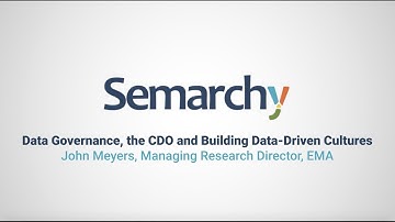 Data Governance, the CDO, and Building Data-Driven Cultures Teaser
