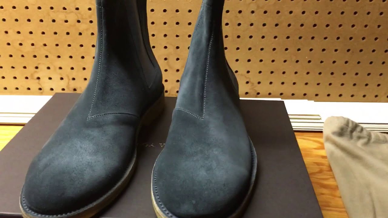 Bottega Veneta Chelsea Boots Ardoise Review/Unboxing - YouTube display picture 1