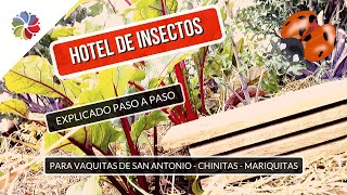 Cómo Hacer REFUGIO DE MARIQUITAS | Paso a paso para tu Huerto