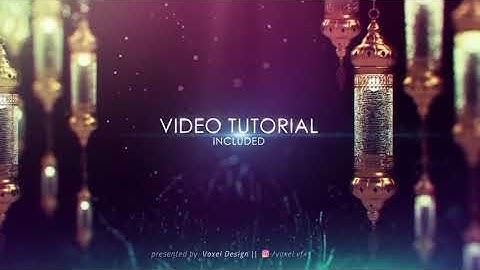 Ramadan Kareem Title - After Effects Template