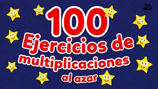 100 Random Multiplication Exercises - Learn Videos
