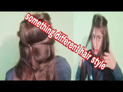 something-different-hair-style-...-for-indian-wedding-,anniversary,-birthday-#hairstyle