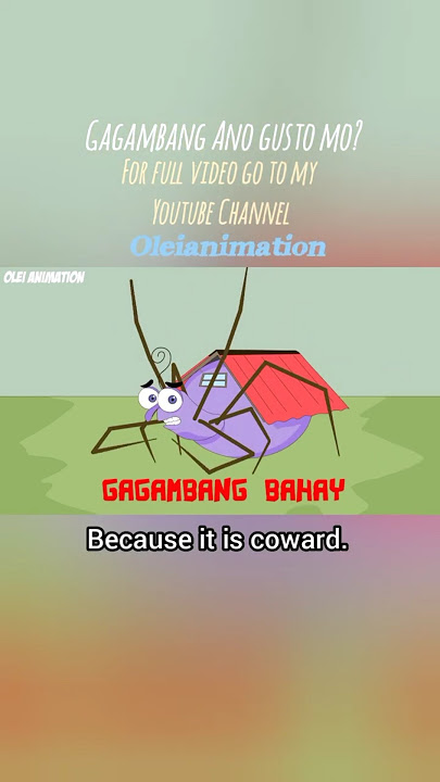 Gagambang ano? #gagamba #animation #spider #pinoyanimation #highlightseveryone