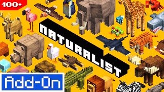 Naturalist Animals | Minecraft Marketplace Addon | Showcase
