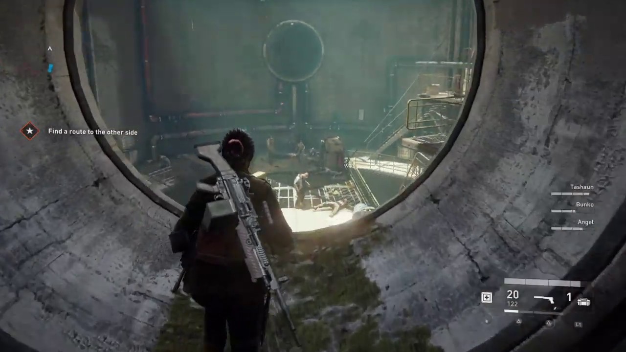 World War Z Campaign Episode 1 Chapter 2 Tunnel Vision With