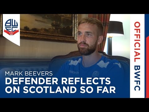 MARK BEEVERS | Defender reflects on Scotland training camp so far