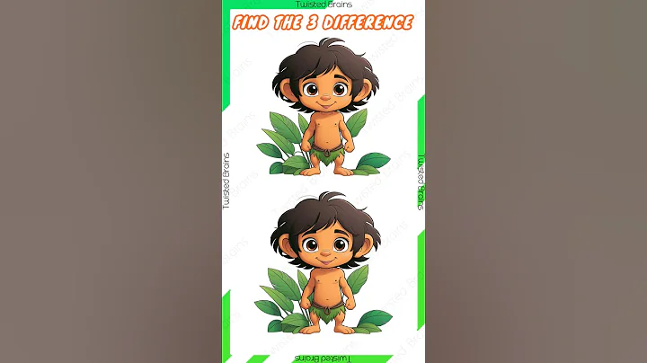 Spot the difference hard level | Find 3 differences No. 22 | #shorts  #ytshorts #findthedifference