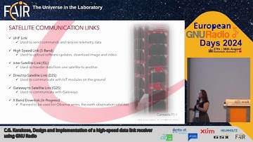 Design and implementation of high speed data link receiver with GNU Radio (Ceren Gülsüm Karaköse)