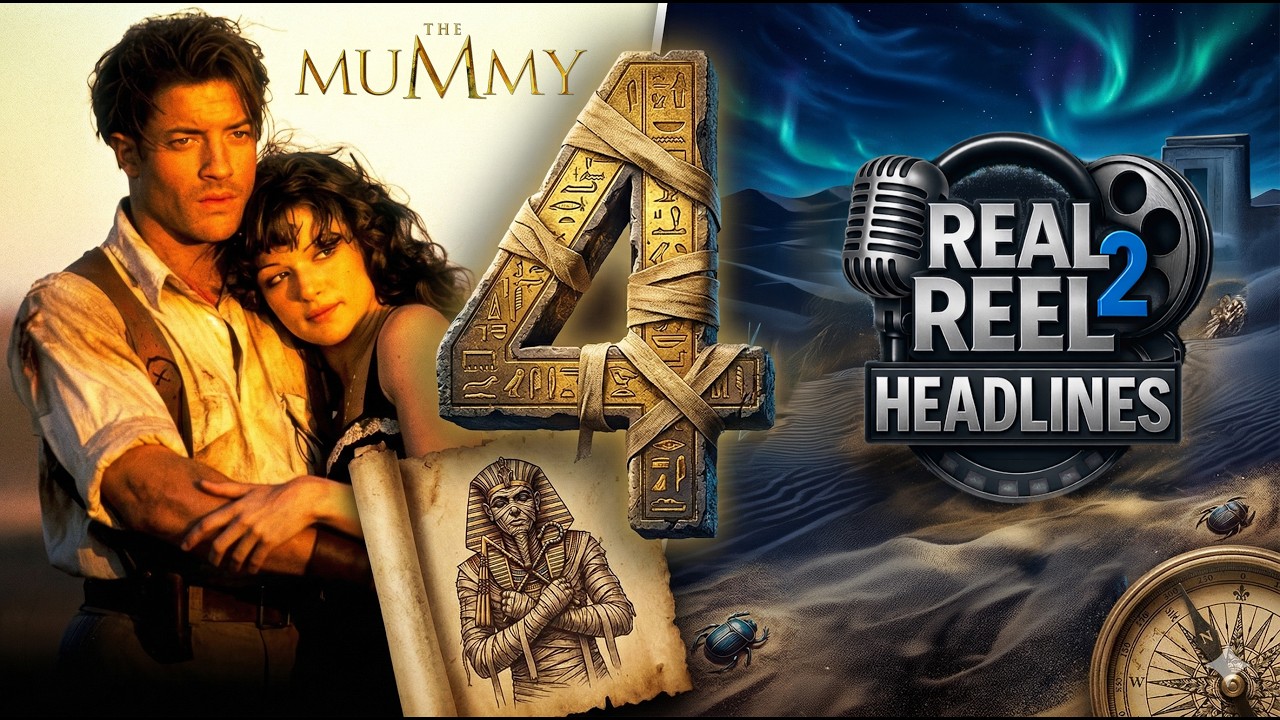 The Mummy 4 Announced | Brendan Fraser & Rachel Weisz Returning | Real 2 Reel Podcast
