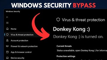 Windows Defender becomes Donkey Kong!