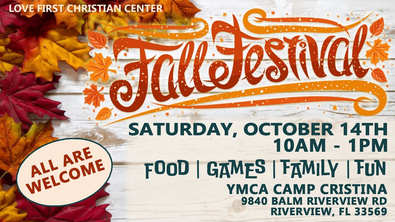 Join us for our Fall Festival! - YouTube
