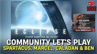 Eclipse: Das zweite galaktische Zeitalter + Neue Gefahren - Community Live Let's Play (4 Spieler)