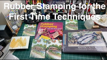 Stampscapes 101: Video 828 STAMPING FOR THE FIRST TIME TECHNIQUES intro