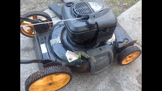 2006 Poulan Pro Self Propelled Lawn Mower For 10.00