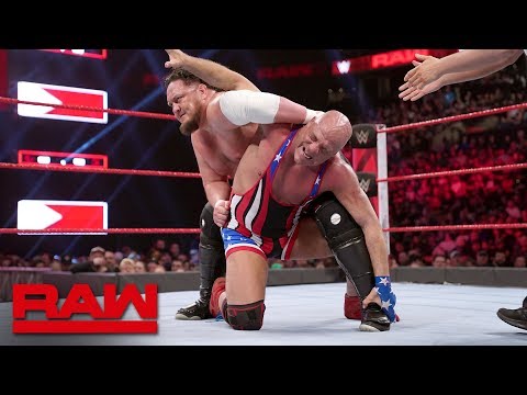 Kurt Angle vs. Samoa Joe: Raw, March 25, 2019