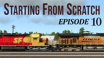Starting From Scratch ep 10 - Supply Train Spawning - Run 8 Train Simulator Tutorial