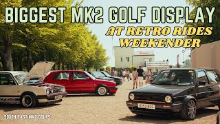 Celebrating 40 Years Of The VW Golf Mk2 At Retro Rides Weekender