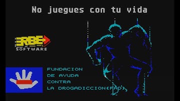 SINCLAIR ZX SPECTRUM Escape From The Planet of The Robot Monsters Erbe Software 1990 Domark Version