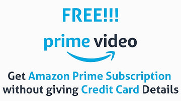 FREE!!! Get Amazon Prime Subscription without giving Credit Card Details