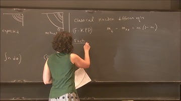 Front propagation in a nonlocal reaction-diffusion equation - Olga Turanova