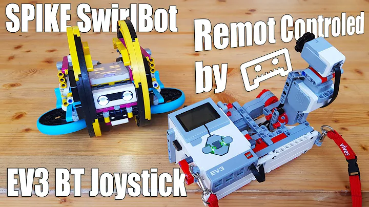 LEGO SPIKE SwirlBot remote controlled by Pybricks ...