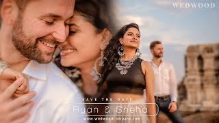 RYAN & SNEHA | SAVE THE DATE | WEDWOOD