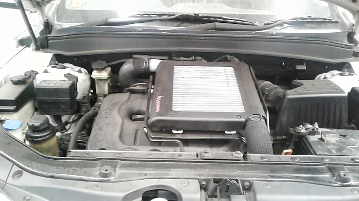 2008 HYUNDAI SANTA FE 2.2DT ENGINE TEST NMW06959