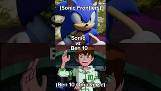 Sonic vs Ben 10 #sonicthehedgehog #sonicfrontiers #bentennyson #ben10omniverse #edit #battle#shorts