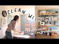 my craft room needed a MAJOR refresh... ✨ | organization hacks & cleaning motivation | Brooke Ava