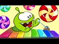 Learn With Om Nom | Learn Colors With Candy Xylophone | Educational Cartoon By HooplaKidz TV