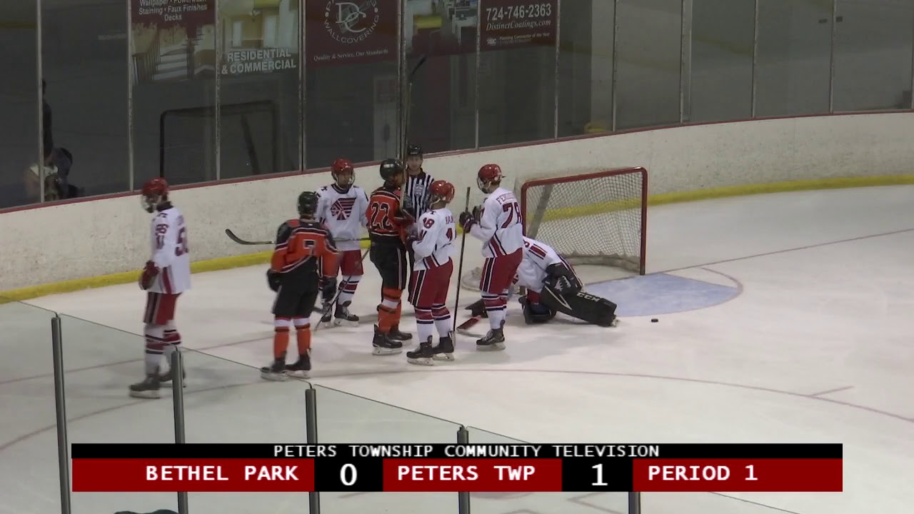 Peters Township Hockey vs. Bethel Park October 8, 2019 YouTube