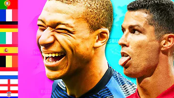 Onde está sendo sediada a Eurocopa?